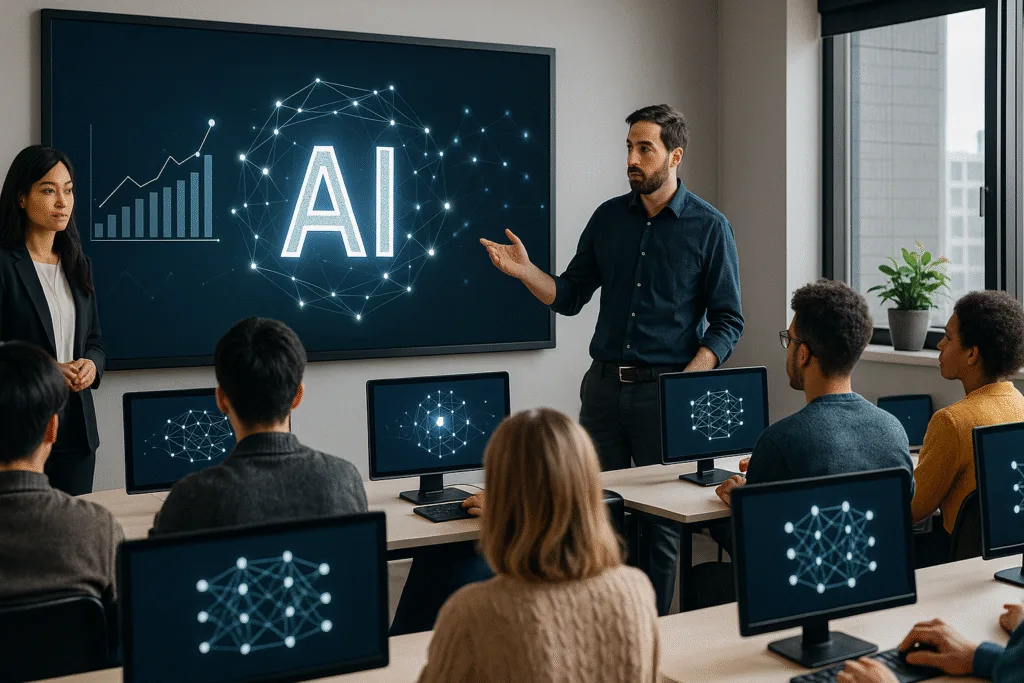 کلاس های حضوری هوش مصنوعی در غرب تهران