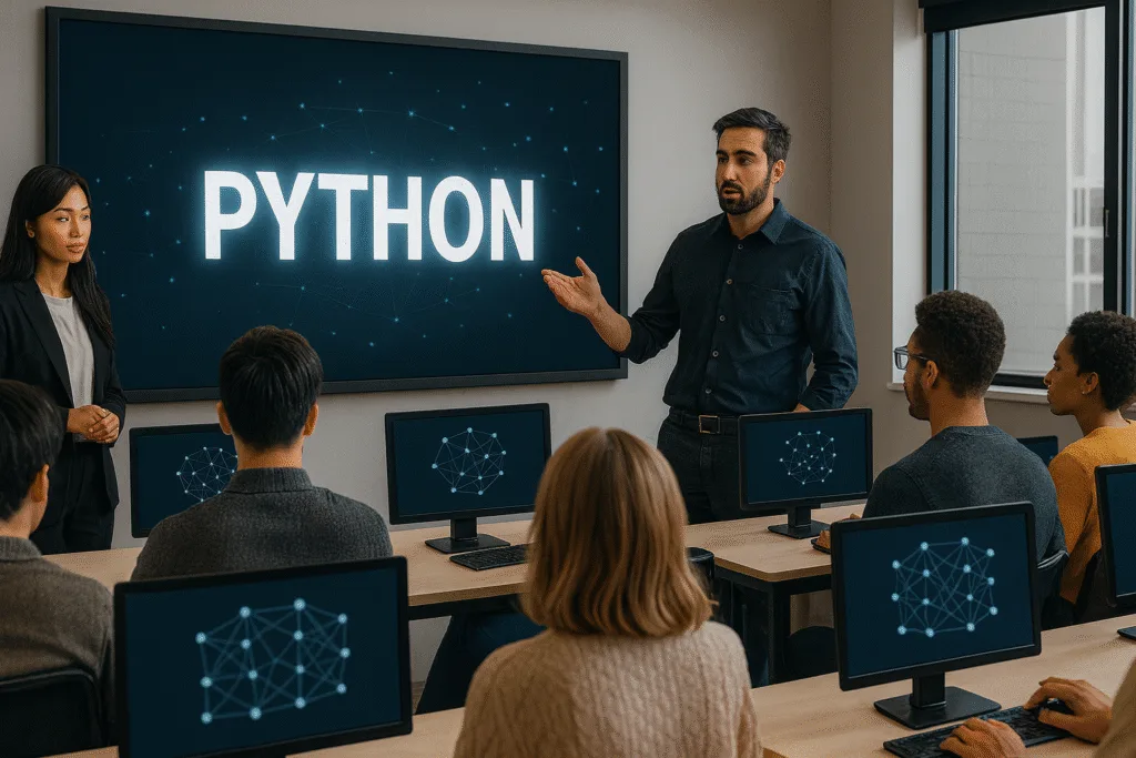 کلاس های آموزش پایتون