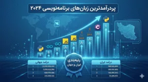 پردرآمدترین زبان های برنامه نویسی