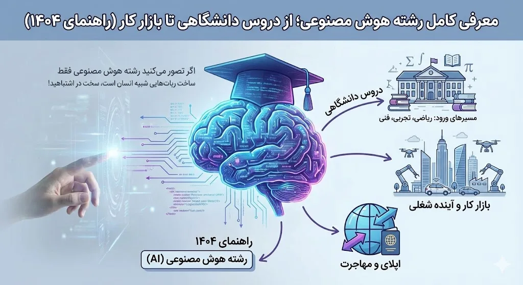 معرفی کامل رشته هوش مصنوعی