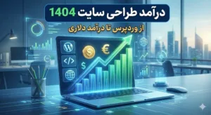 درآمد طراحی سایت