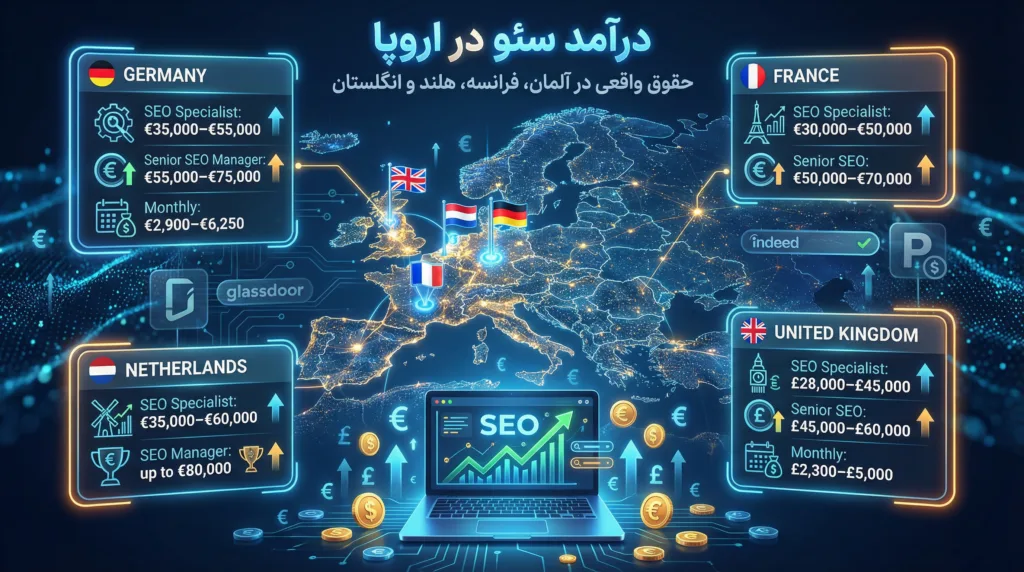 درآمد سئو در اروپا